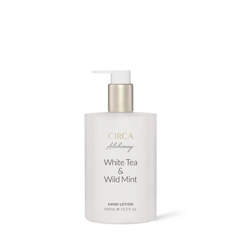 Kitchen Alchemy White Tea and Wild Mint Hand Lotion 450ml by Circa-Candles2go