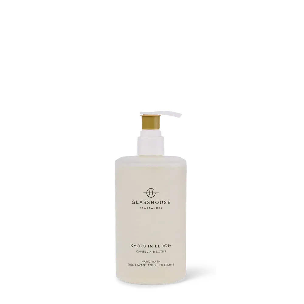 Kyoto In Bloom 450ml Hand Wash by Glasshouse Fragrances-Candles2go