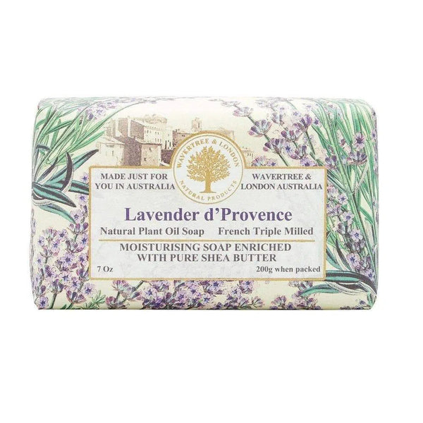 Lavender Dprovence Soap 200g by Wavertree and London Australia-Candles2go