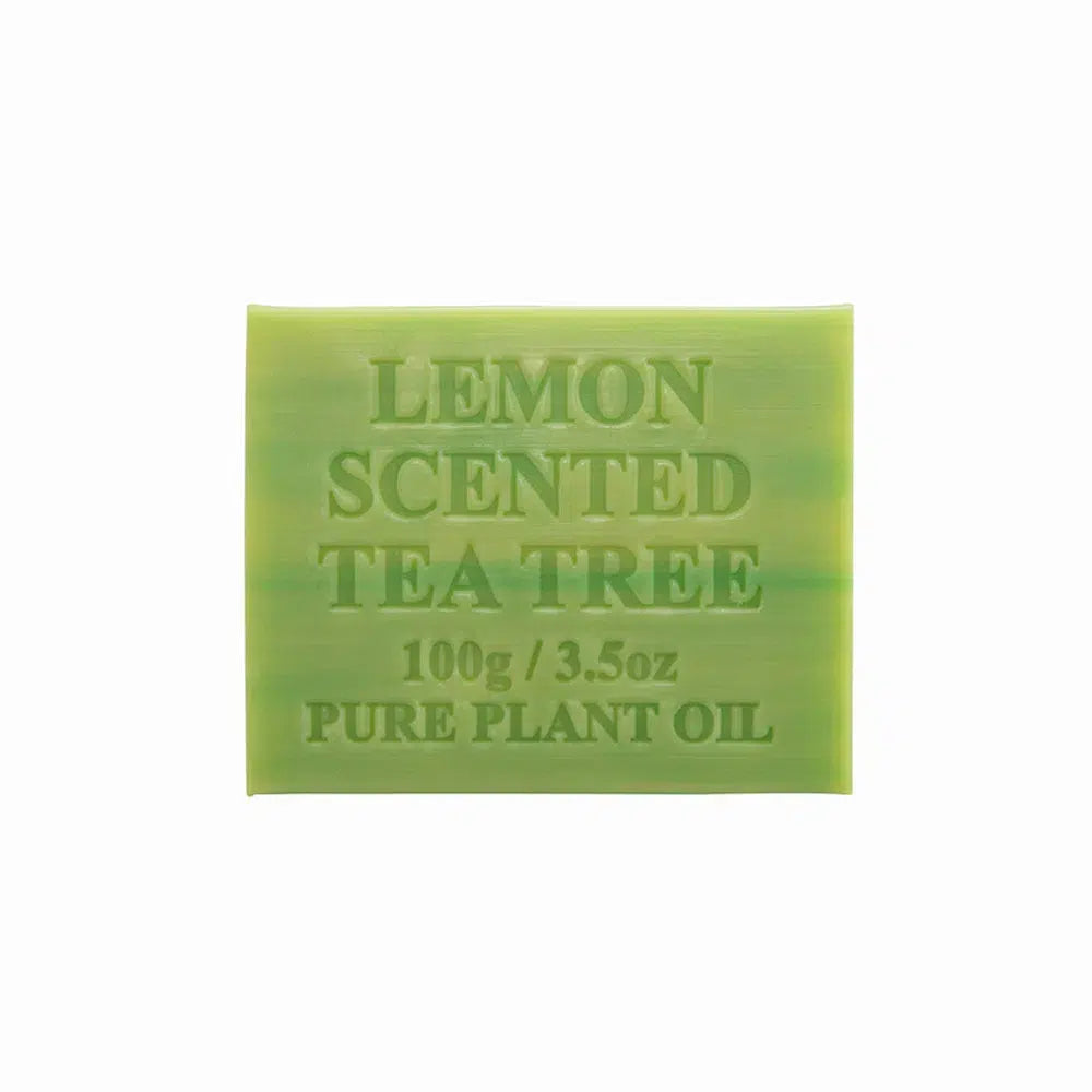 Lemon Tea Tree Pure Plant Oil 100g Soap by Wavertree & London-Candles2go