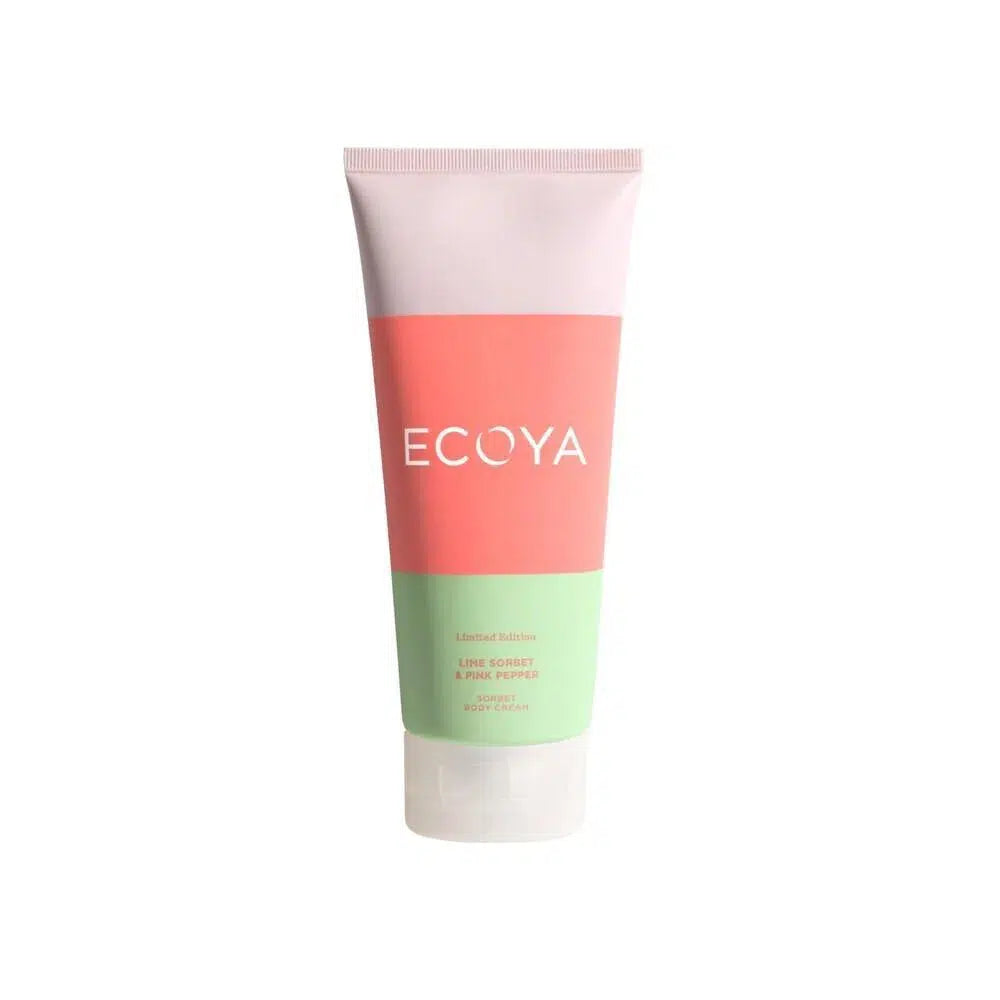 Lime Sorbet and Pink Pepper Body Cream by Ecoya-Candles2go