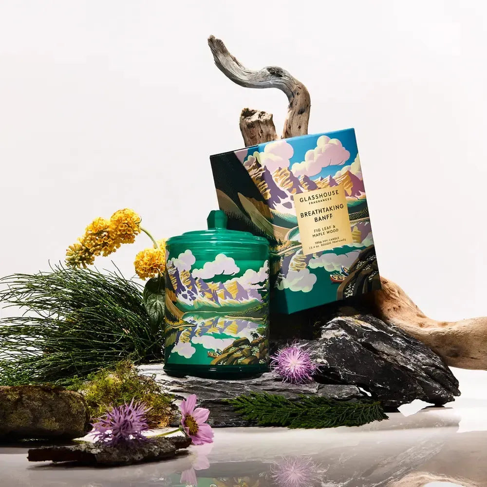 Limited Edition Breathtaking Banff 380g Candle by Glasshouse Fragrance - Northern Peaks Collection-Candles2go