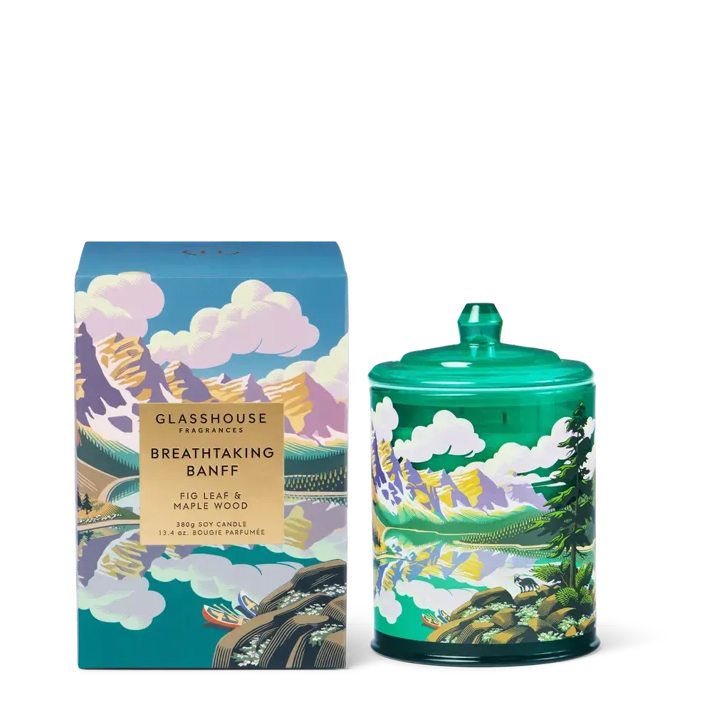 Limited Edition Breathtaking Banff 380g Candle by Glasshouse Fragrance - Northern Peaks Collection-Candles2go