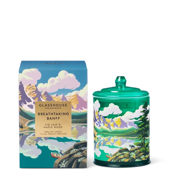 Limited Edition Breathtaking Banff 380g Candle by Glasshouse Fragrance - Northern Peaks Collection-Candles2go