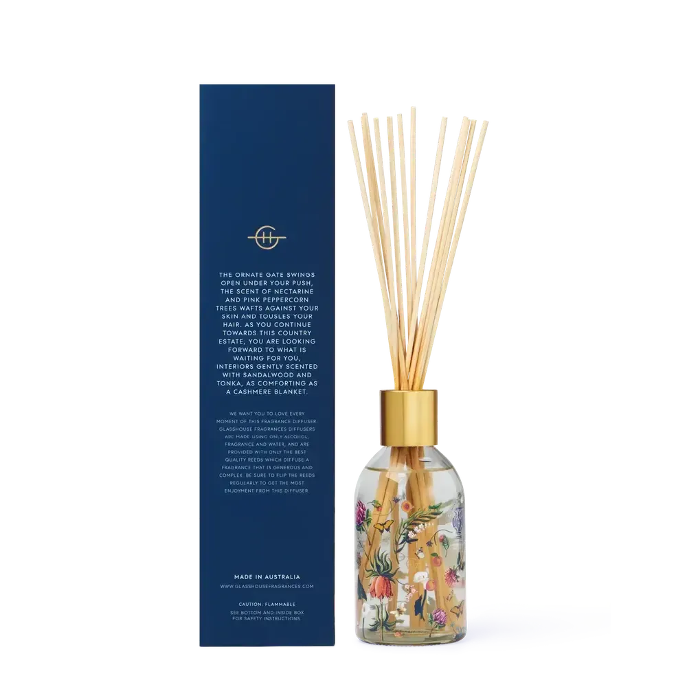 Limited Edition Mother's Day Country Couture 250ml Diffuser by Glasshouse Fragrances-Candles2go