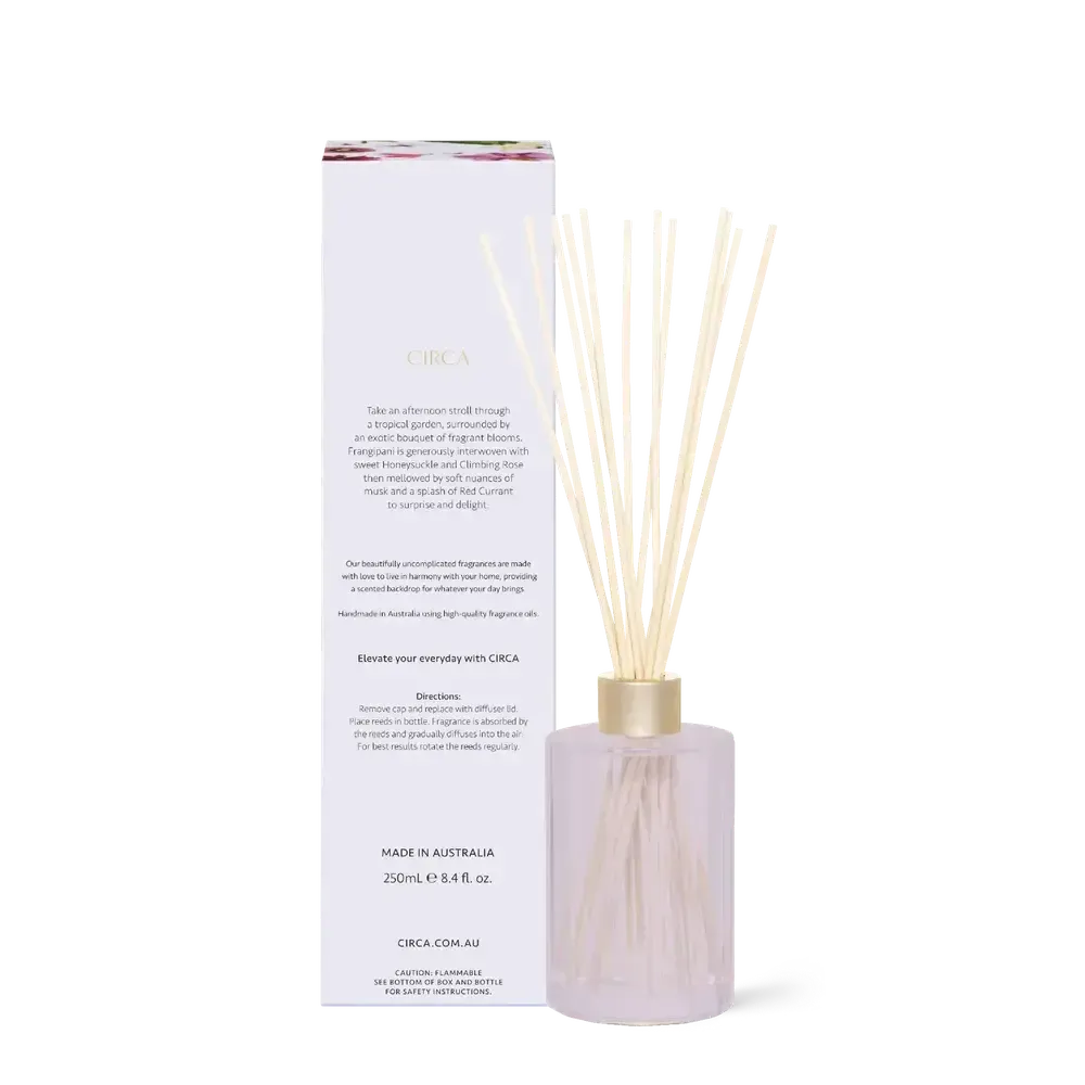 Limited Edition Mother's Day Honeysuckle & Frangipani 250ml Diffuser by Circa Home-Candles2go