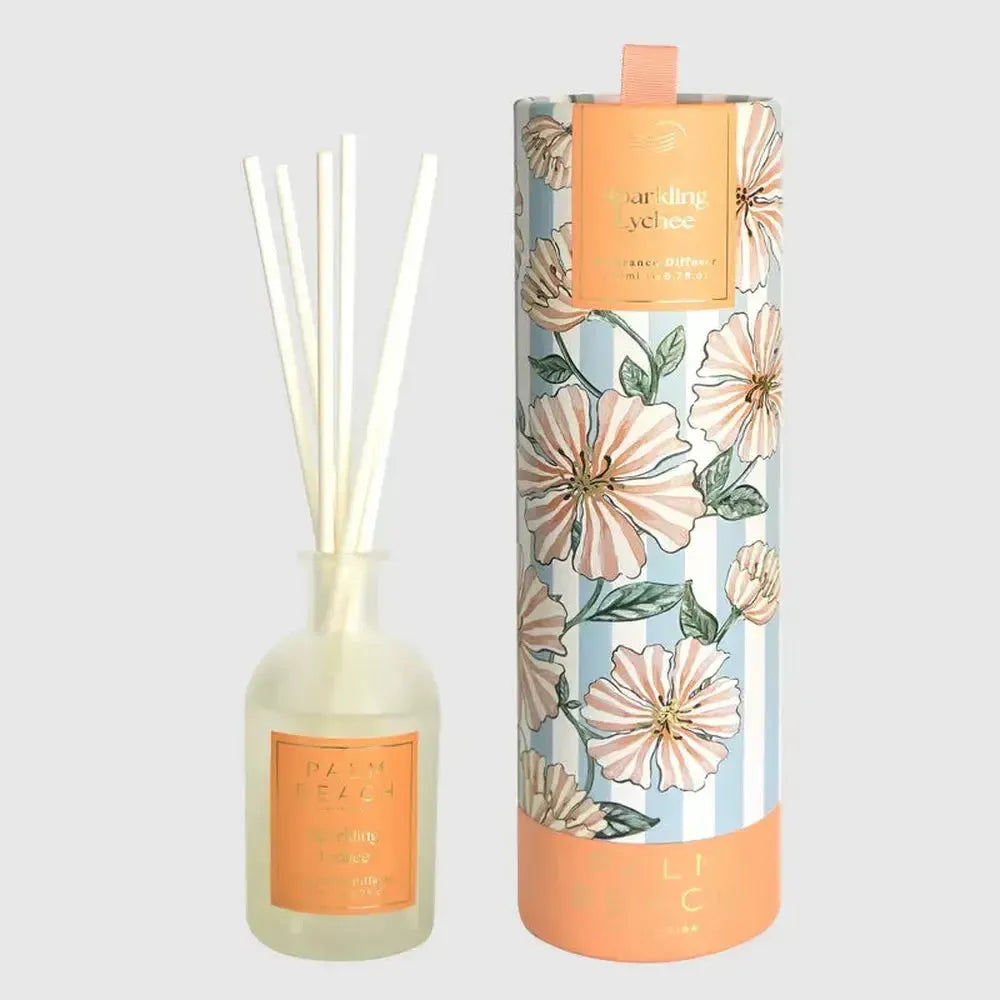 Limited Edition Mother's Day Sparkling Lychee 200ml Diffuser by Palm Beach-Candles2go
