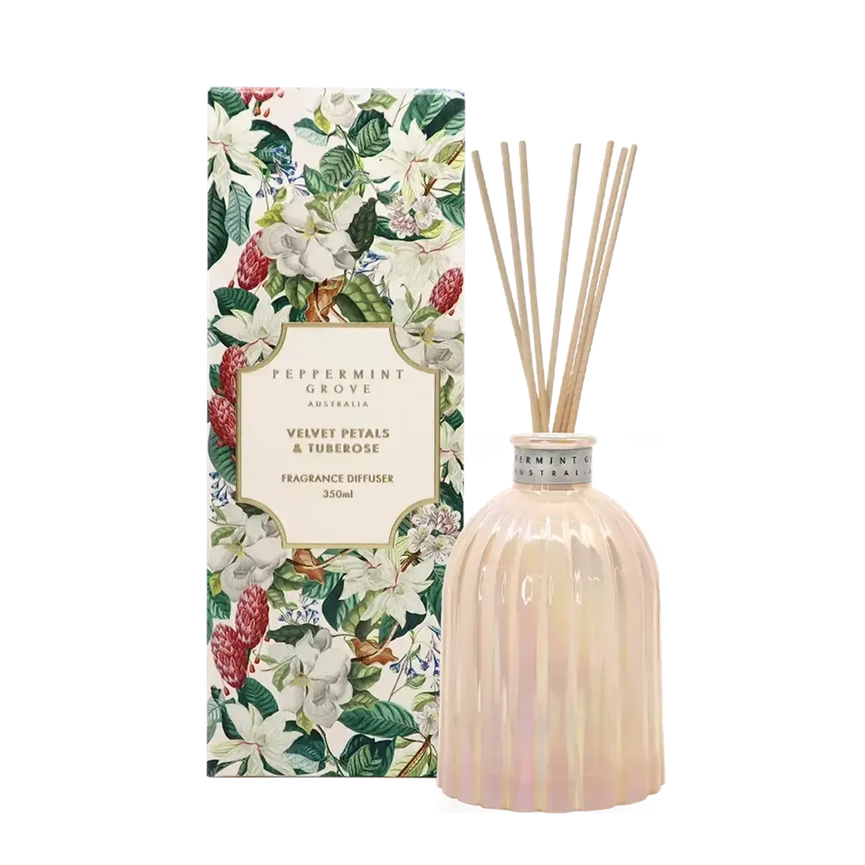 Limited Edition Mother's Day Velvet Petals & Tuberose 350ml Diffuser by Peppermint Grove-Candles2go