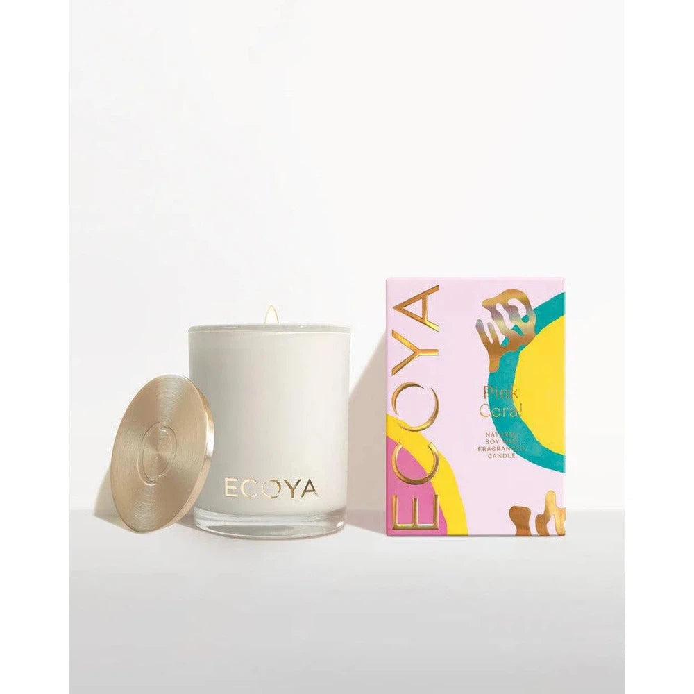 Limited Edition Pink Coral Madison Candle Madison Jar 400g by Ecoya-Candles2go