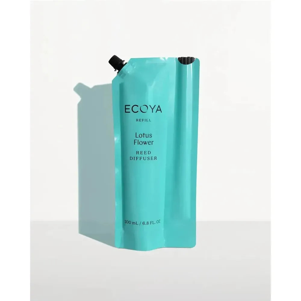 Lotus Flower 200ml Diffuser Refill with Reeds by Ecoya-Candles2go