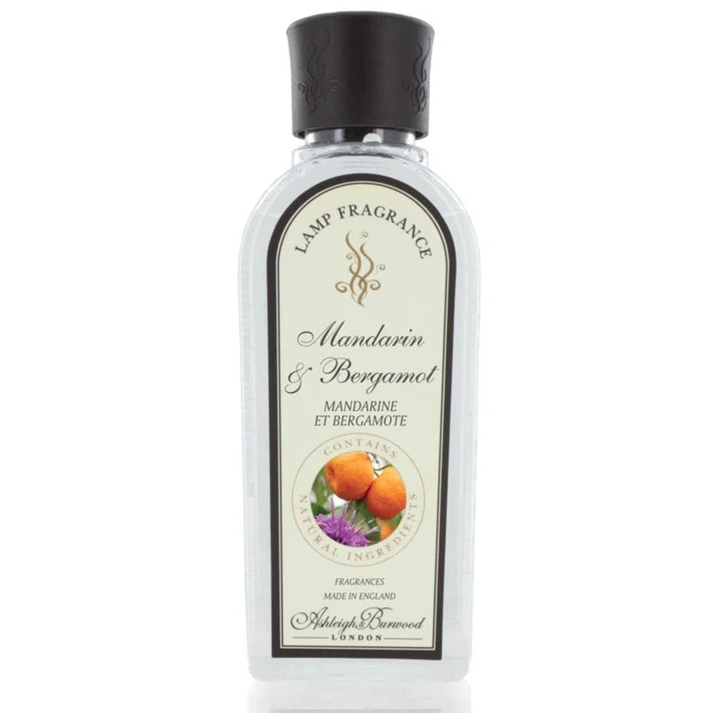 Mandarin and Bergamot Lamp Oil 500ml by Ashleigh and Burwood-Candles2go