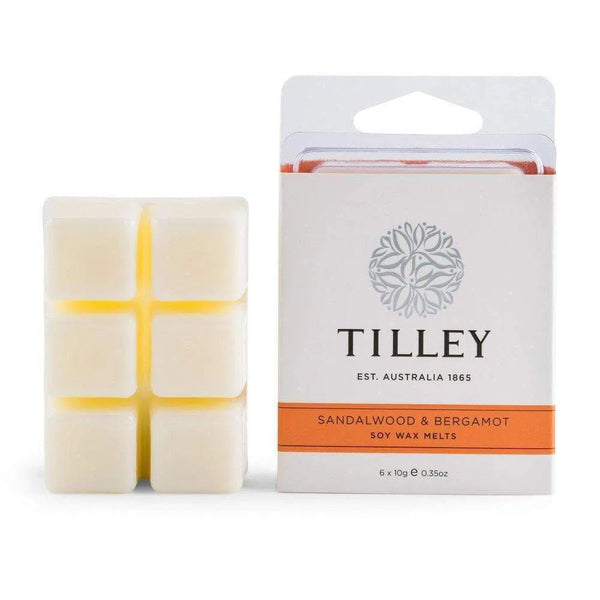 Melts by Tilley Australia Sandalwood and Bergamot Soy Wax Melts 60g-Candles2go