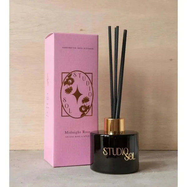 Midnight Rose 100ml Diffuser by Studio Sol-Candles2go