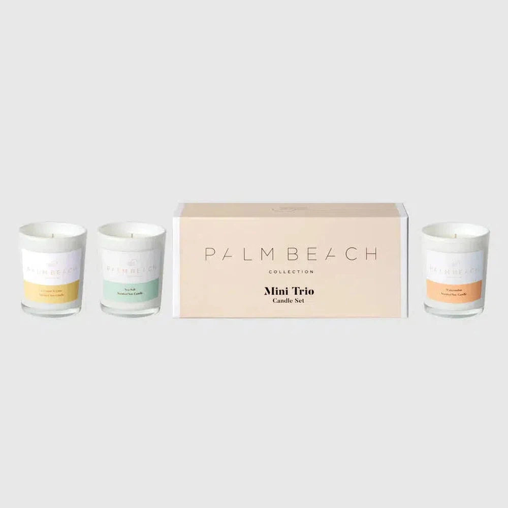 Mini Candle Trio Pack by Palm Beach-Candles2go