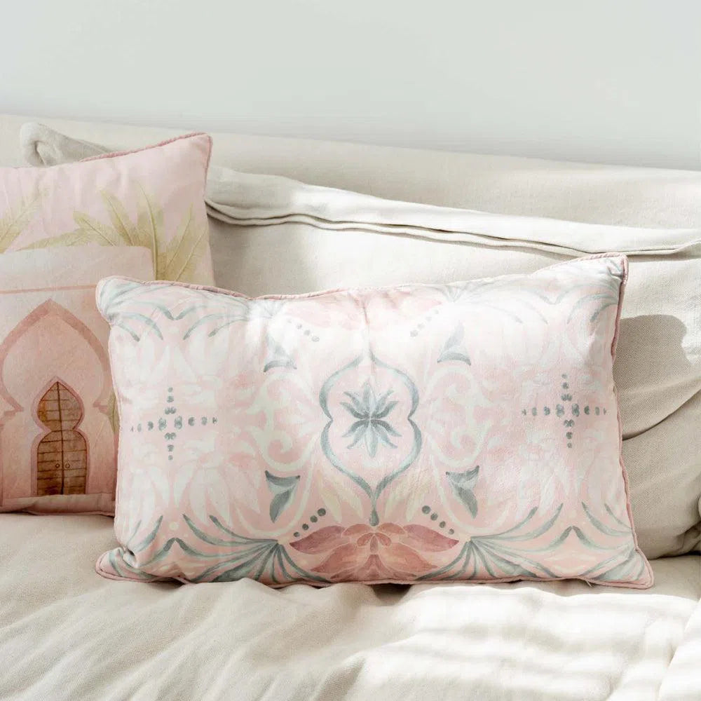Modern Oasis Floral Cushion 35x55-Candles2go