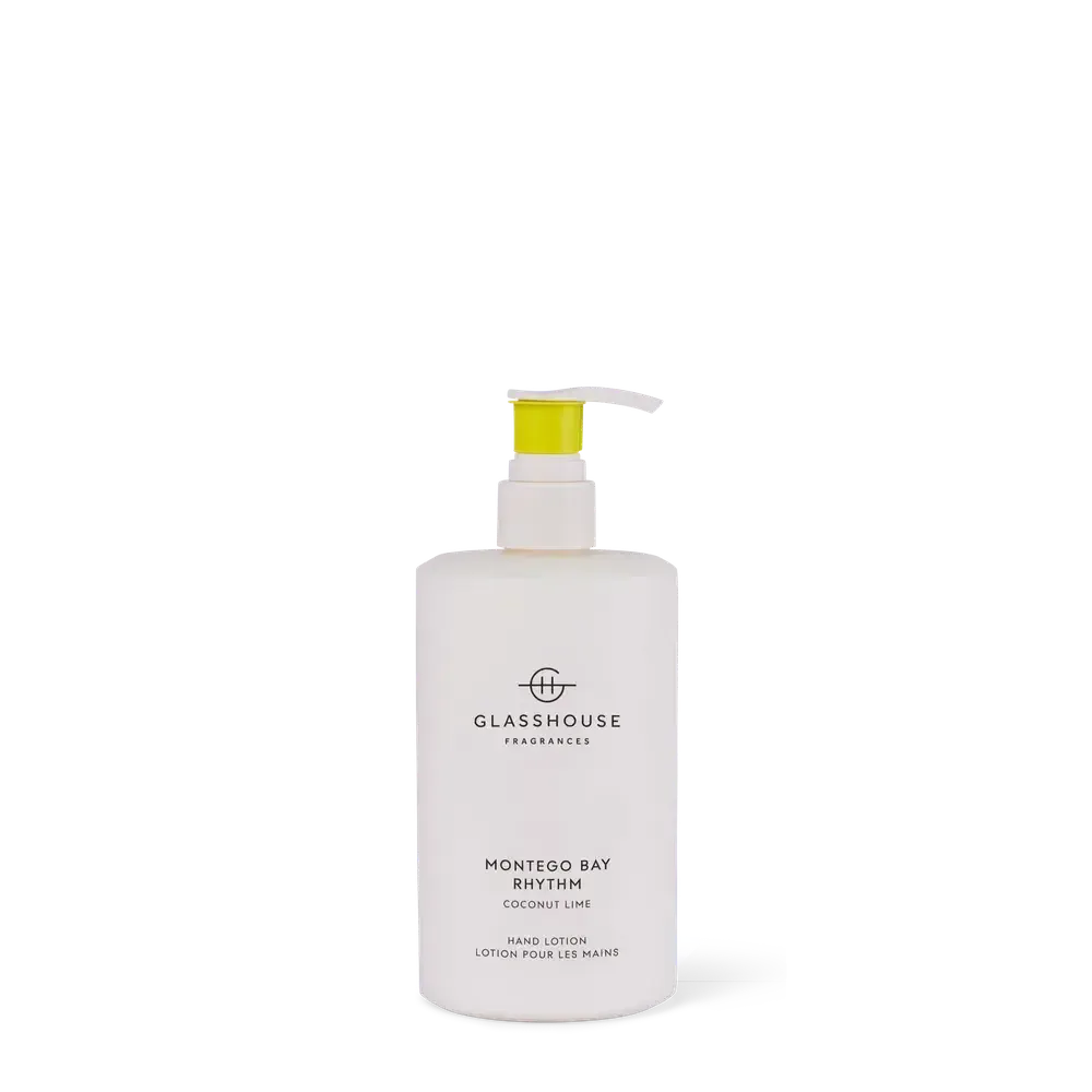 Montego Bay Rhythm 450ml Hand Lotion by Glasshouse Fragrances-Candles2go