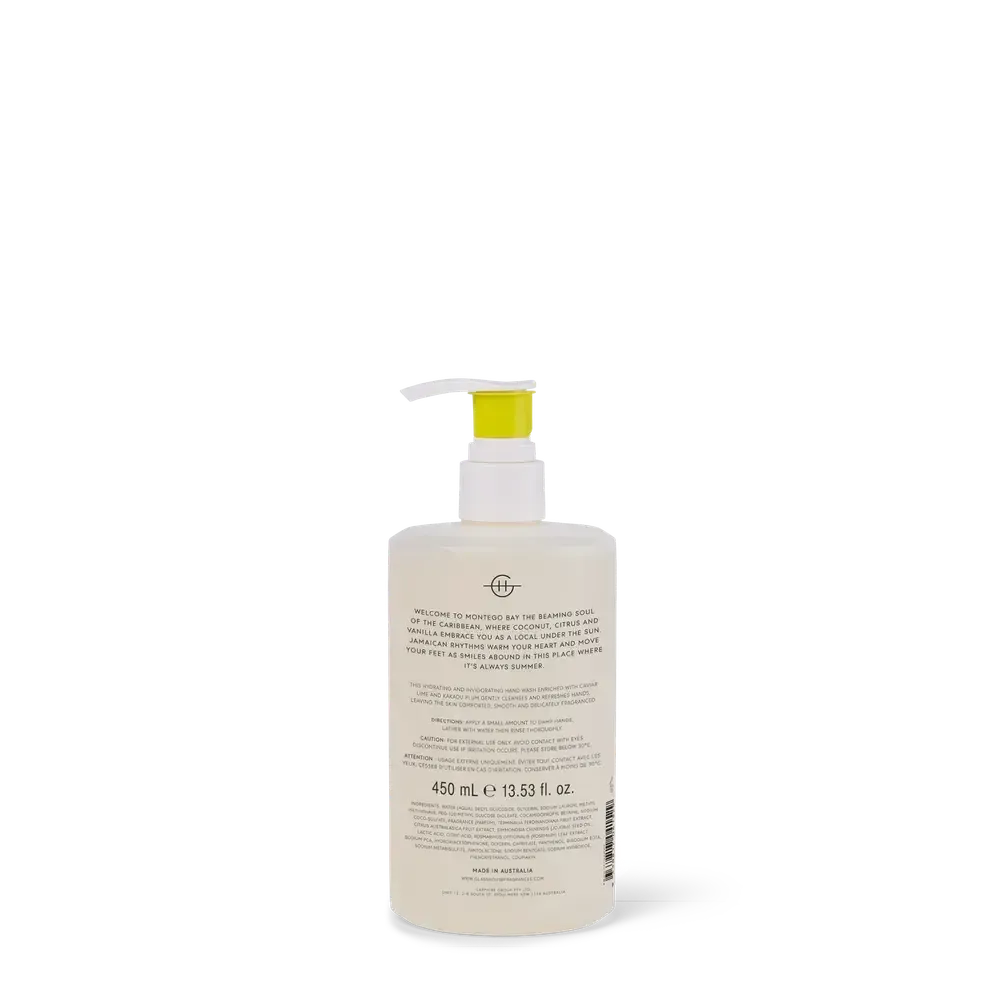 Montego Bay Rhythm 450ml Hand Wash by Glasshouse Fragrances-Candles2go