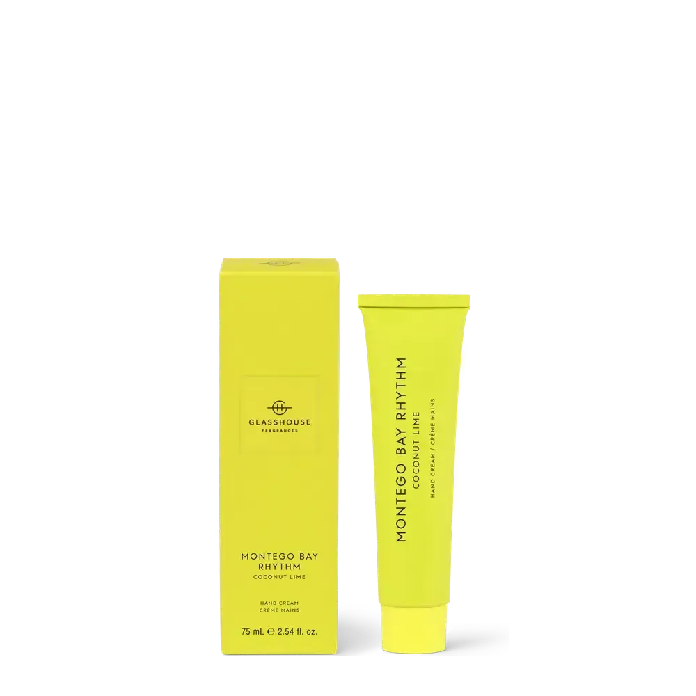Montego Bay Rhythm 75ml Hand Cream by Glasshouse Fragrances-Candles2go