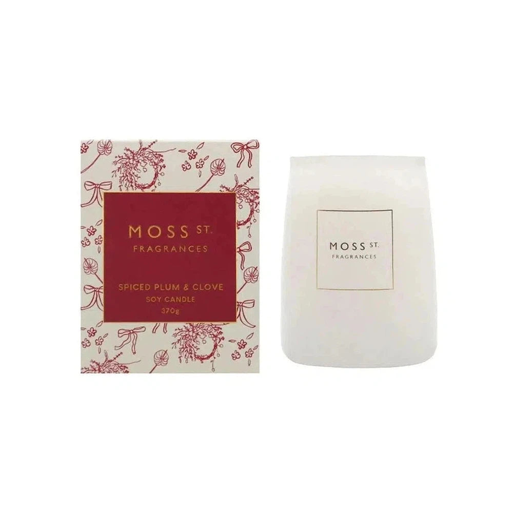 Moss St Fragrances Spiced Plum & Clove Limited Edition Christmas 2024-Candles2go