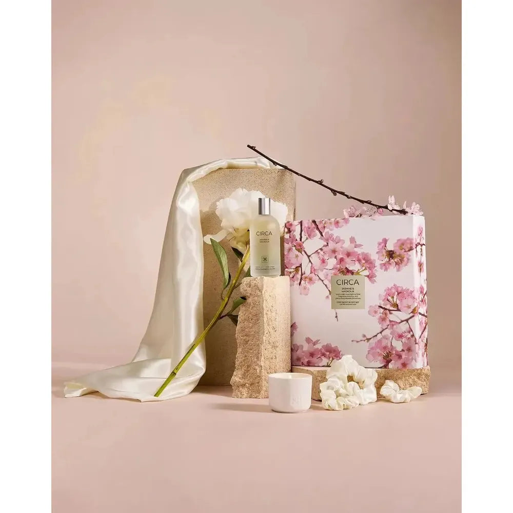 Mother's Day Limited Edition Jasmine & Magnolia Cosy Night In Gift Set by Circa 2026-Candles2go