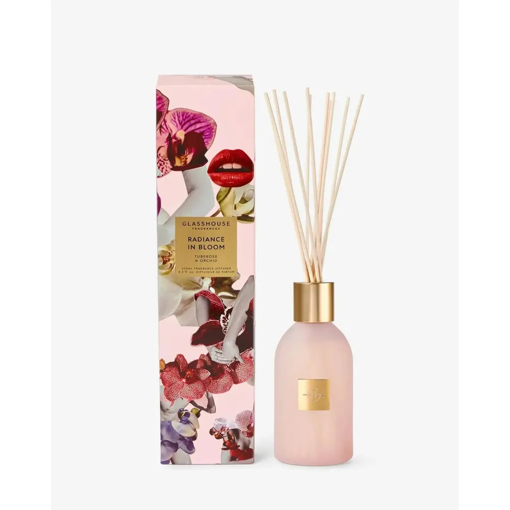 Mother's Day Limited Edition Radiance In Bloom 250ml Diffuser by Glasshouse Fragrances 2026-Candles2go