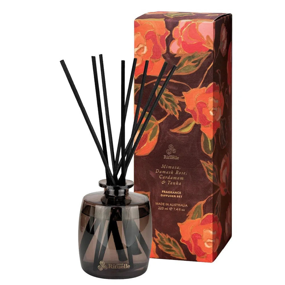 Mother's Day Mimosa, Damask Rose, Cardamom & Tonka Limited Edition 200ml Diffuser-Candles2go
