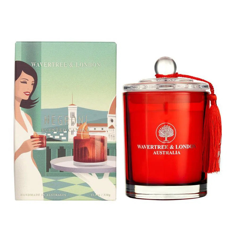 Negroni Candle 330g by Wavertree and London Australia-Candles2go