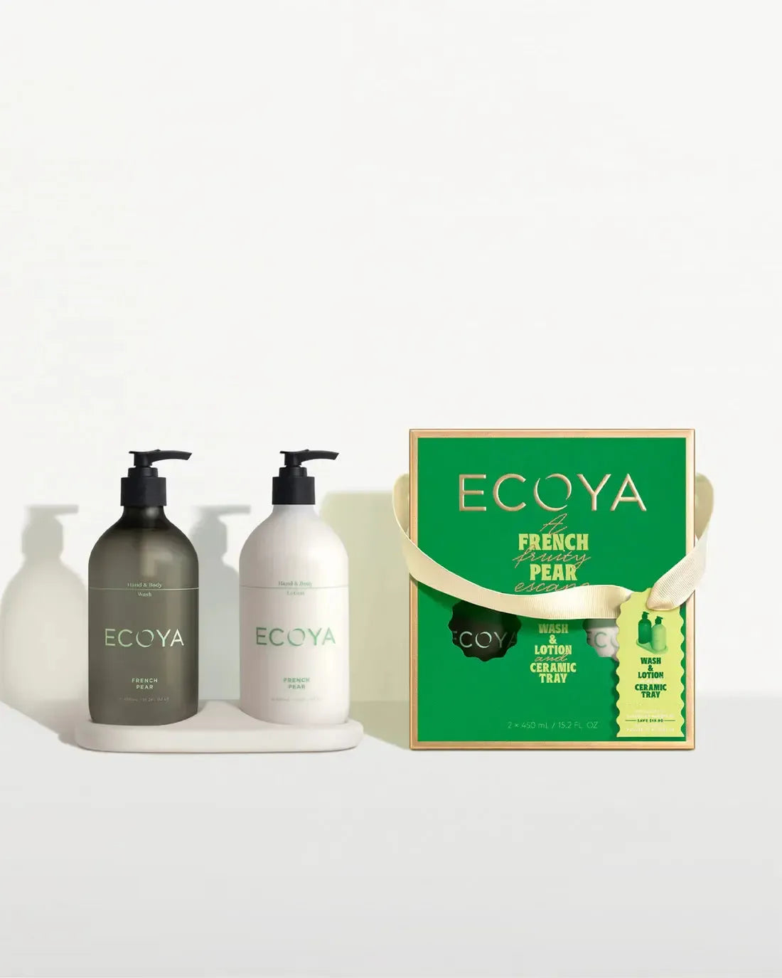 PRE-ORDER Christmas Limited Edition Ecoya French Pear Bathroom Gift Set 2025-Candles2go