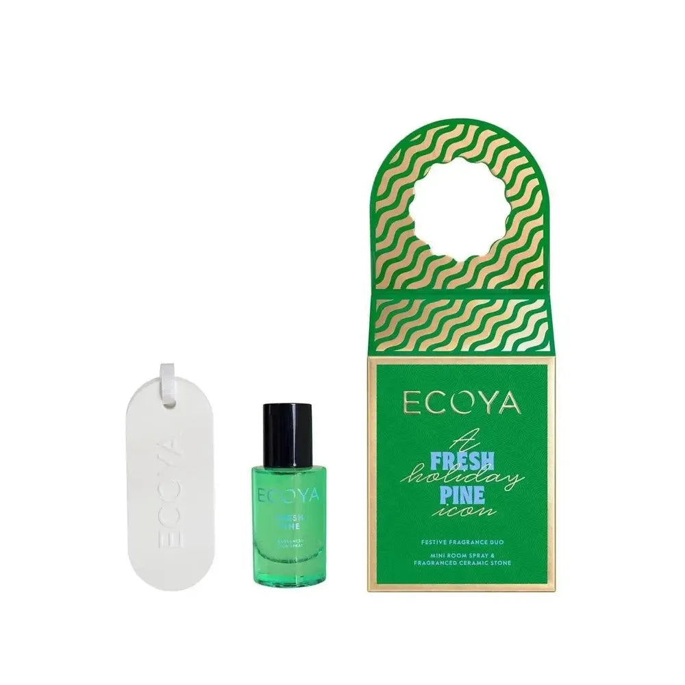 PRE-ORDER Christmas Limited Edition Ecoya Fresh Pine Fragrance Duo 2025-Candles2go