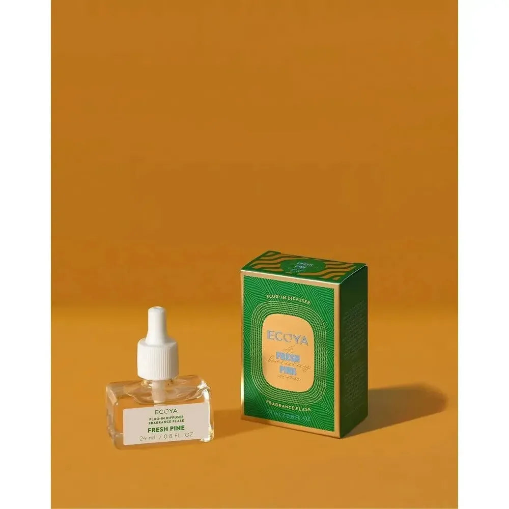 PRE-ORDER Christmas Limited Edition Ecoya Fresh Pine Plug-In Diffuser Flask 2025-Candles2go