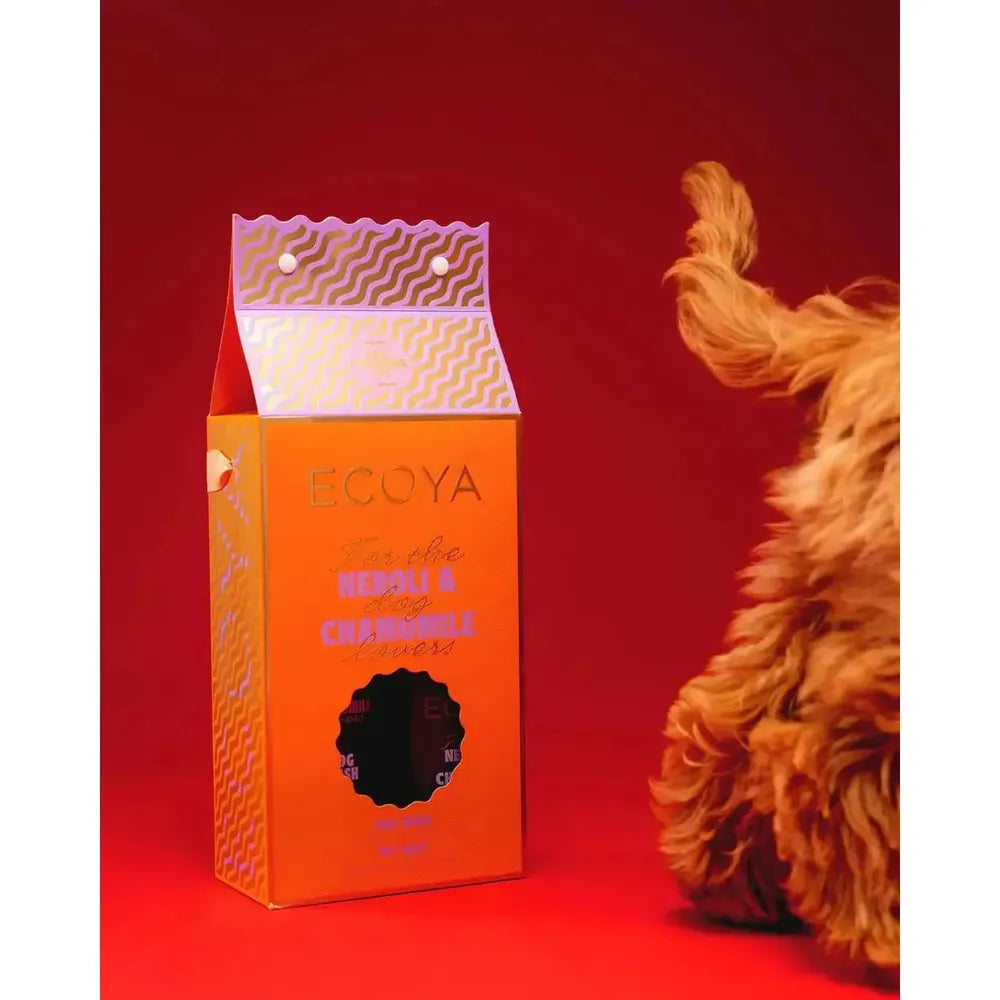 PRE-ORDER Christmas Limited Edition Ecoya Neroli & Chamomile Dog Grooming Set 2025-Candles2go