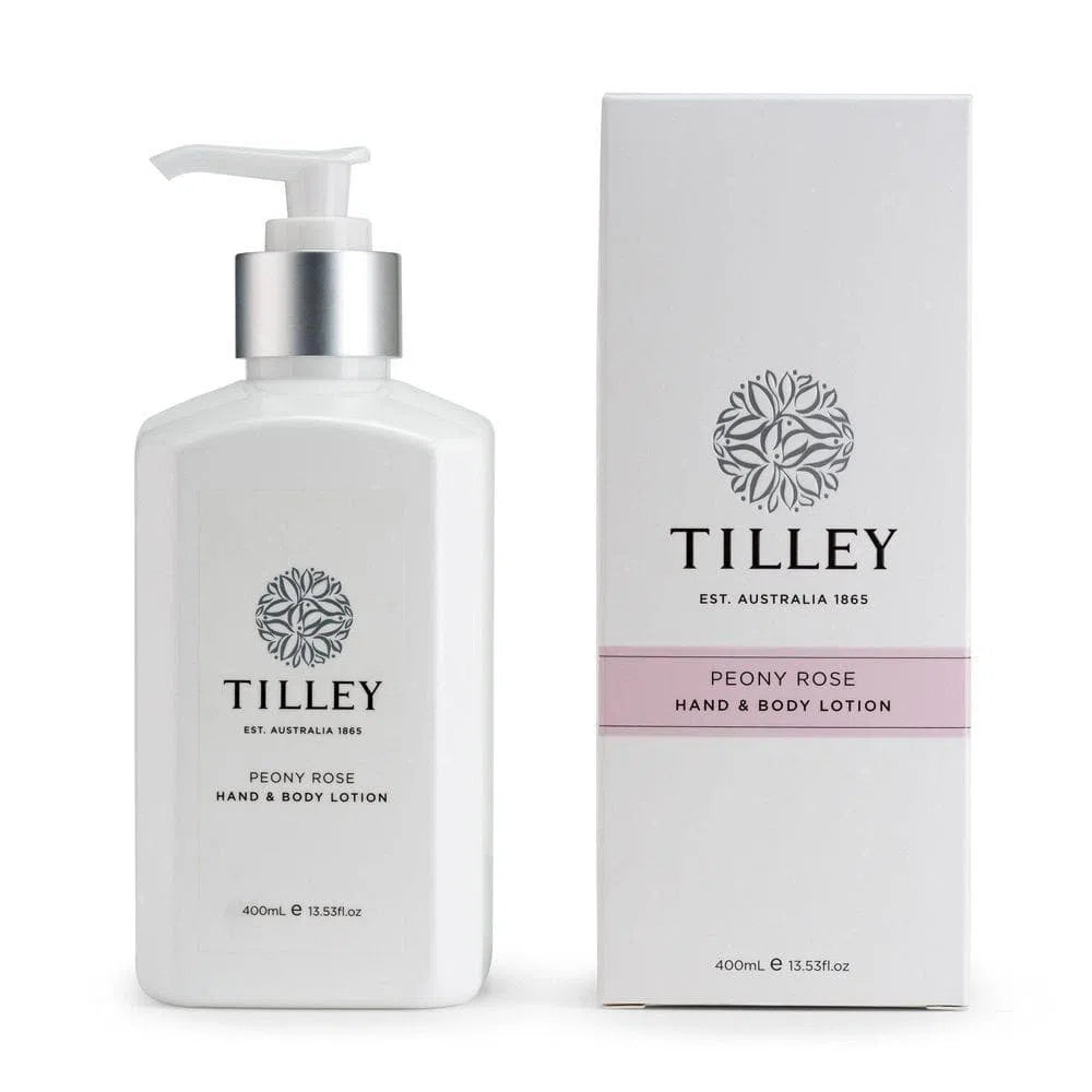 Peony Rose Body Lotion 400ml By Tilley Australia-Candles2go