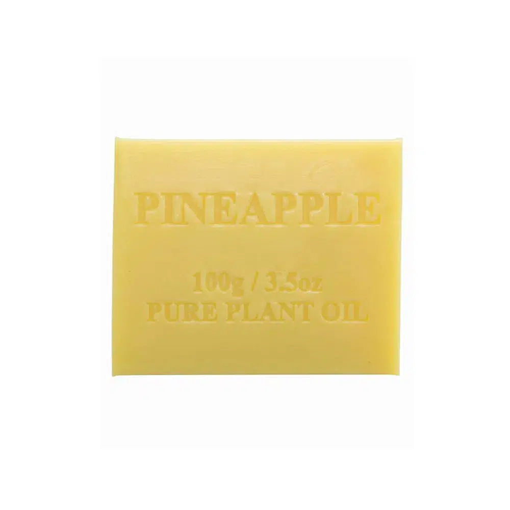 Pineapple Pure Plant Oil 100g Soap by Wavertree & London-Candles2go