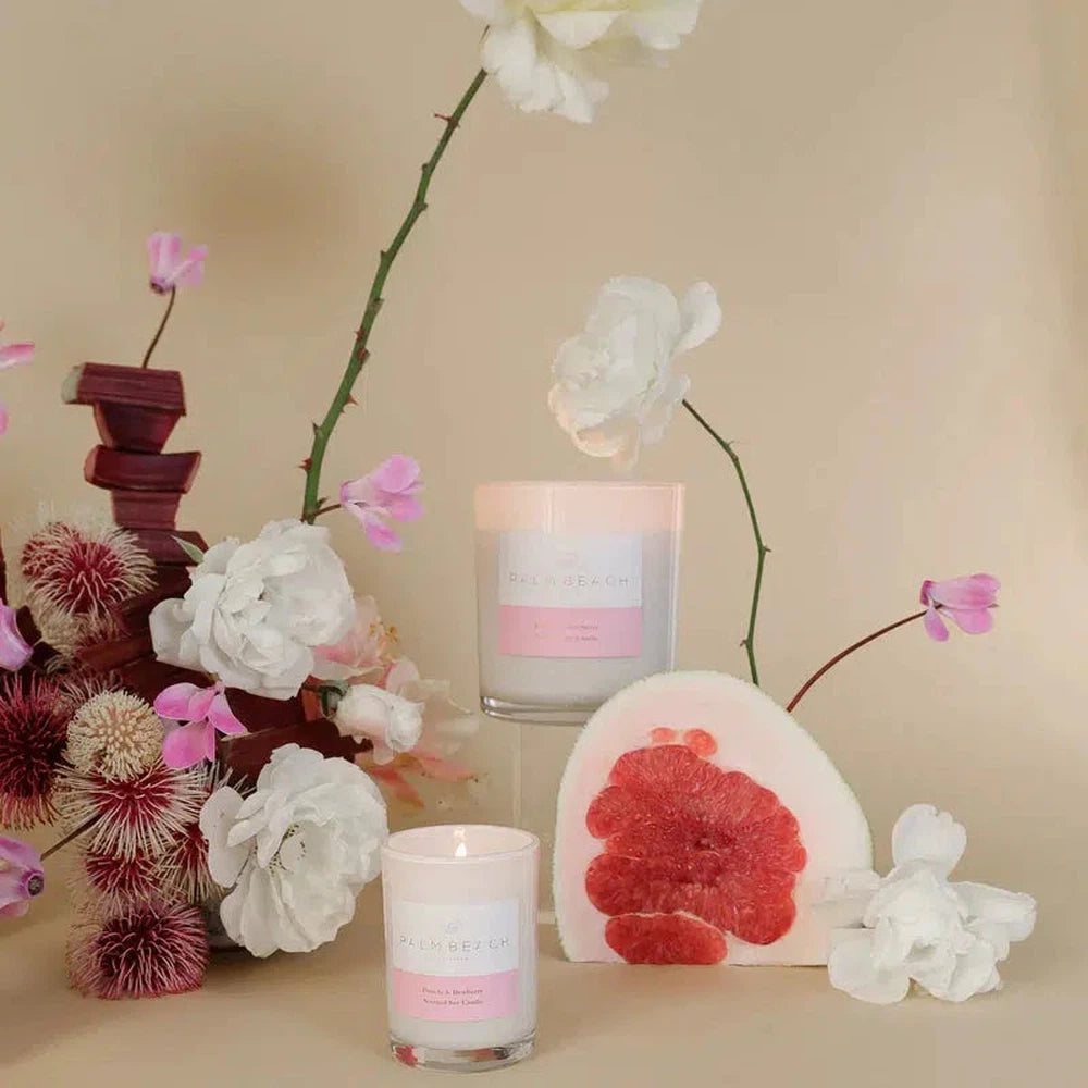 Pomelo & Dewberry 420g Candle by Palm Beach-Candles2go