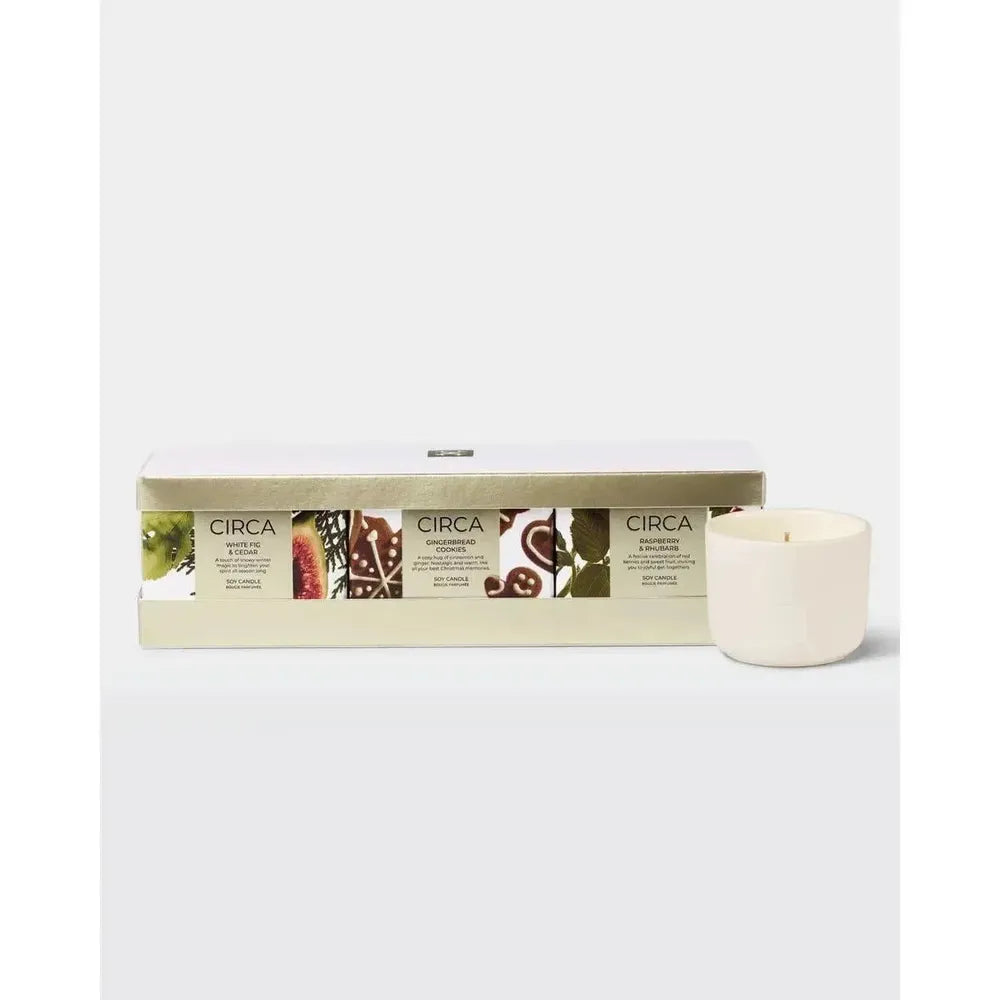 Pre-Order Only - Christmas Limited Edition Circa Christmas Trio 70g Candles 2025-Candles2go