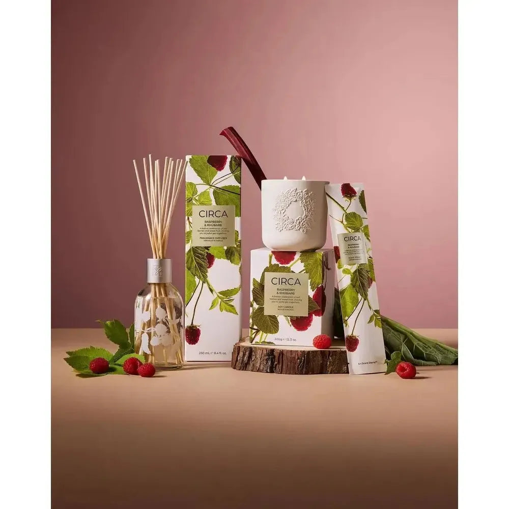 Pre-Order Only - Christmas Limited Edition Circa Raspberry & Rhubarb Replacement Scent Stems 2025-Candles2go