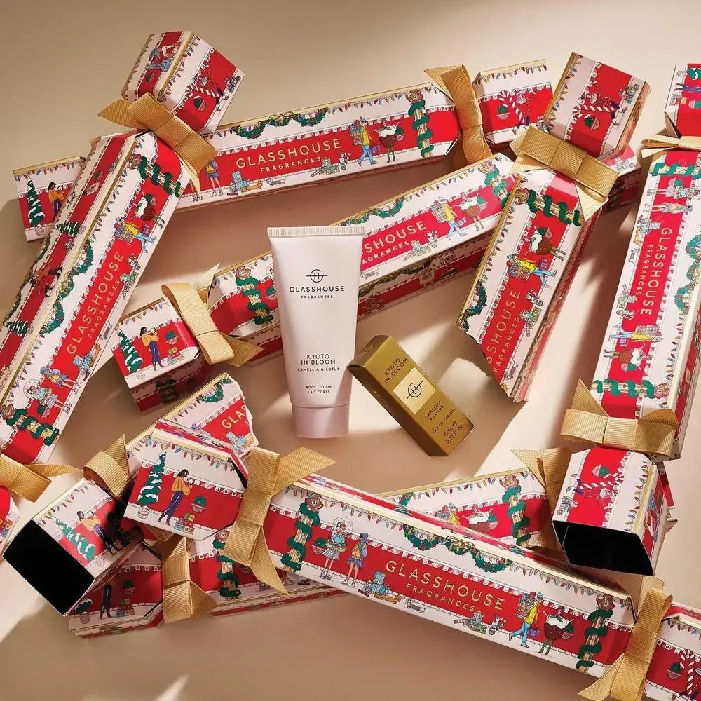 Pre-Order Only - Christmas Limited Edition Glasshouse Kyoto In Bloom Bon Bon 2025-Candles2go
