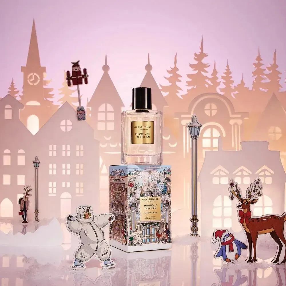 Pre-Order Only - Christmas Limited Edition Glasshouse Midnight In Milan 100ml Parfum 2025-Candles2go