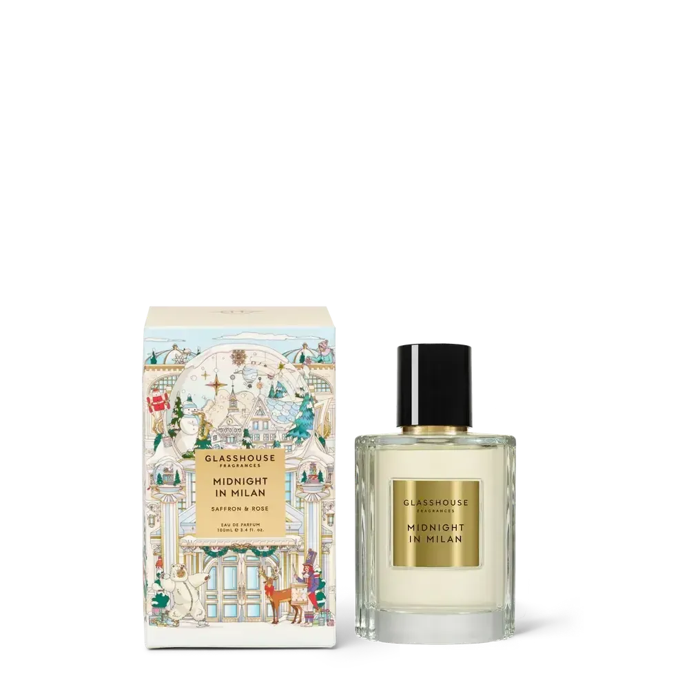 Pre-Order Only - Christmas Limited Edition Glasshouse Midnight In Milan 100ml Parfum 2025-Candles2go