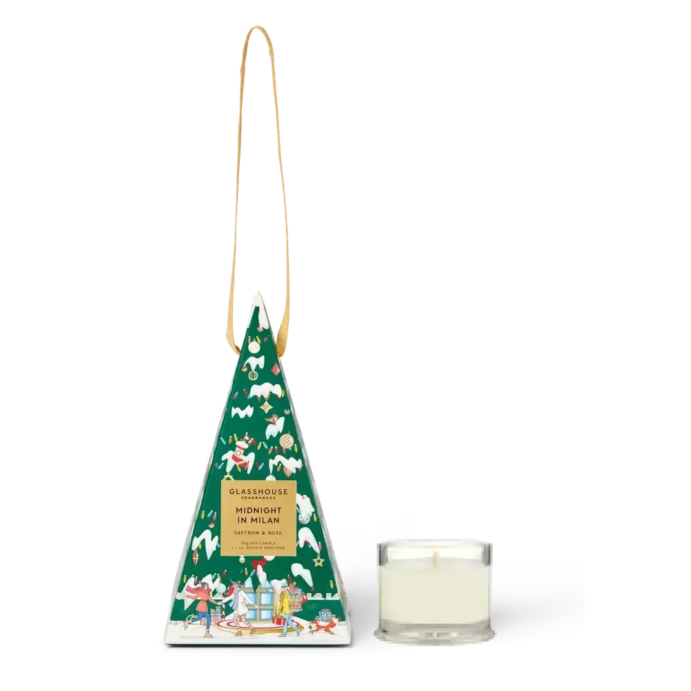 Pre-Order Only - Christmas Limited Edition Glasshouse Midnight In Milan 30g Candle Bauble 2025-Candles2go