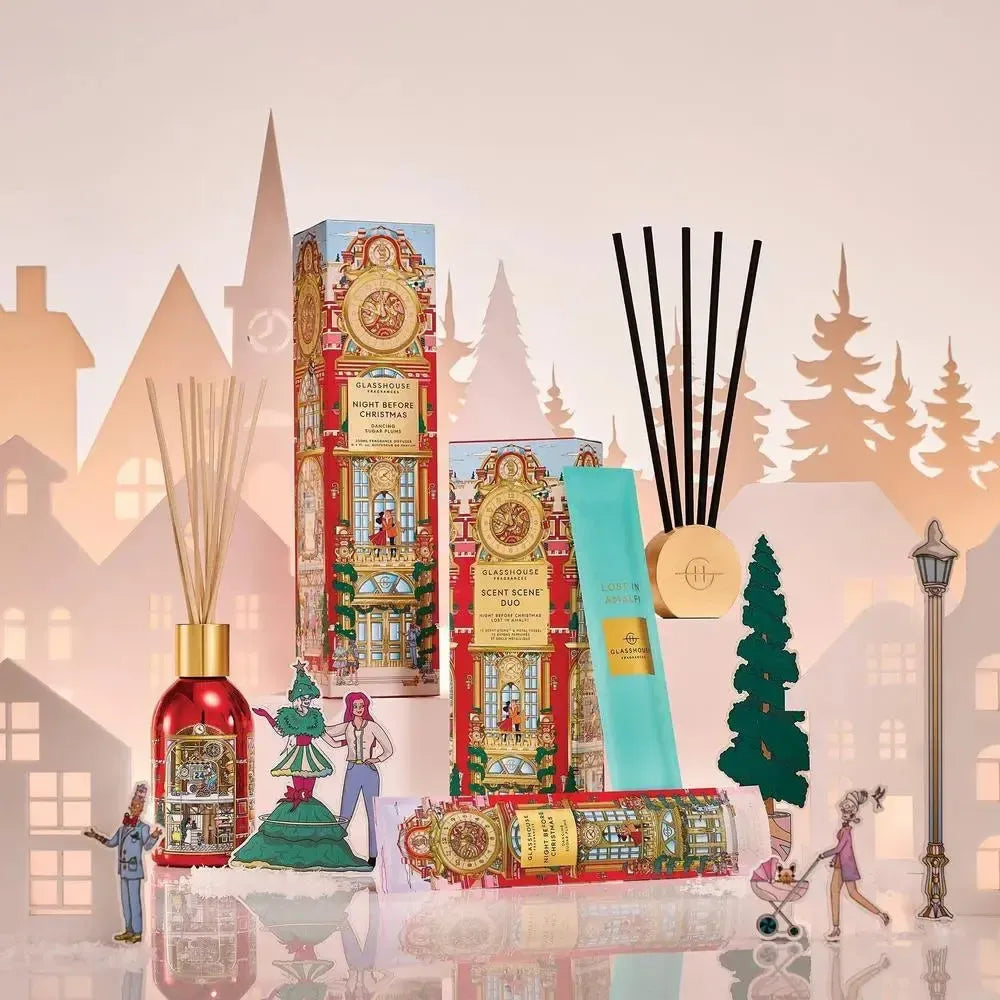 Pre-Order Only - Christmas Limited Edition Glasshouse Night Before Christmas 250ml Diffuser 2025-Candles2go
