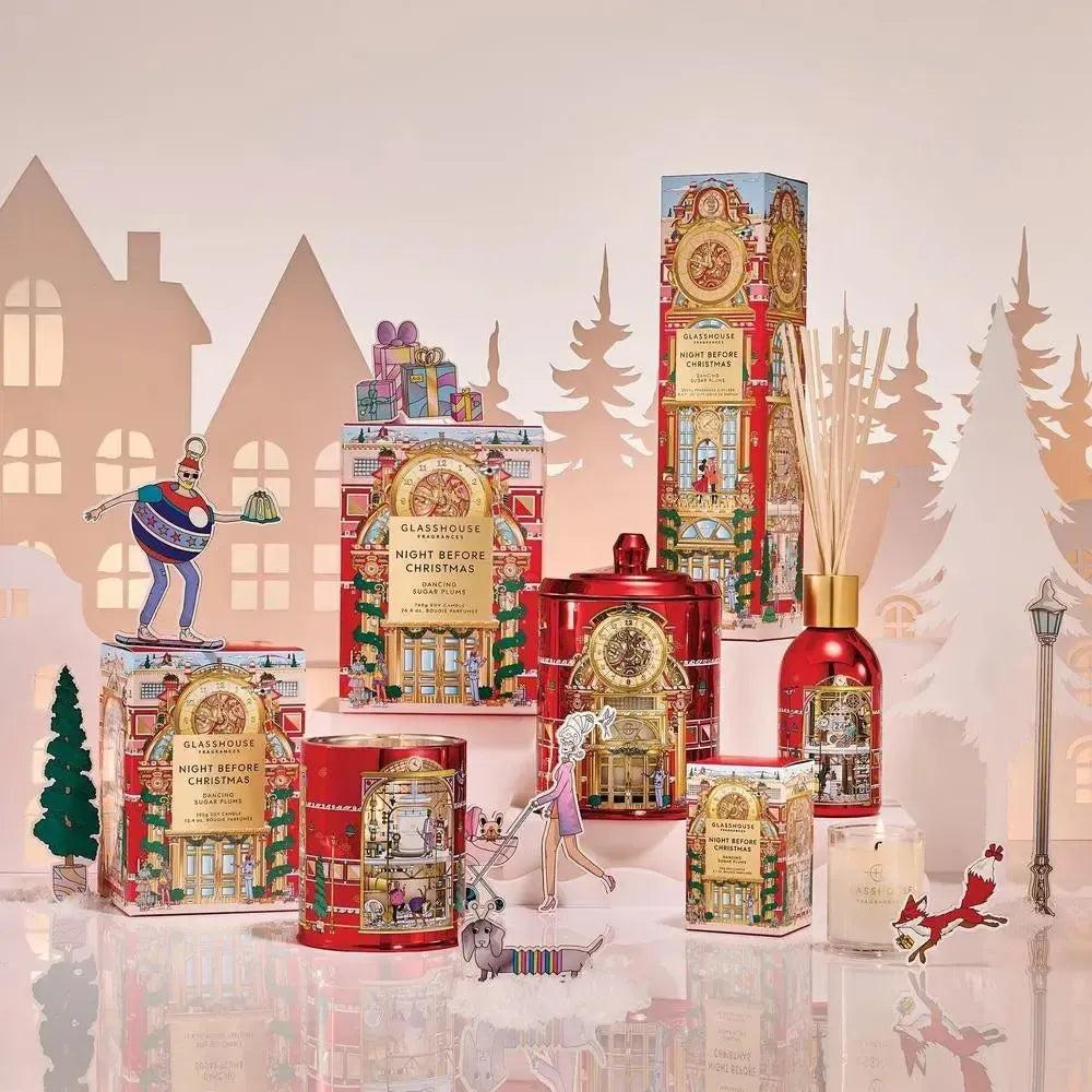 Pre-Order Only - Christmas Limited Edition Glasshouse Night Before Christmas 760g Candle 2025-Candles2go