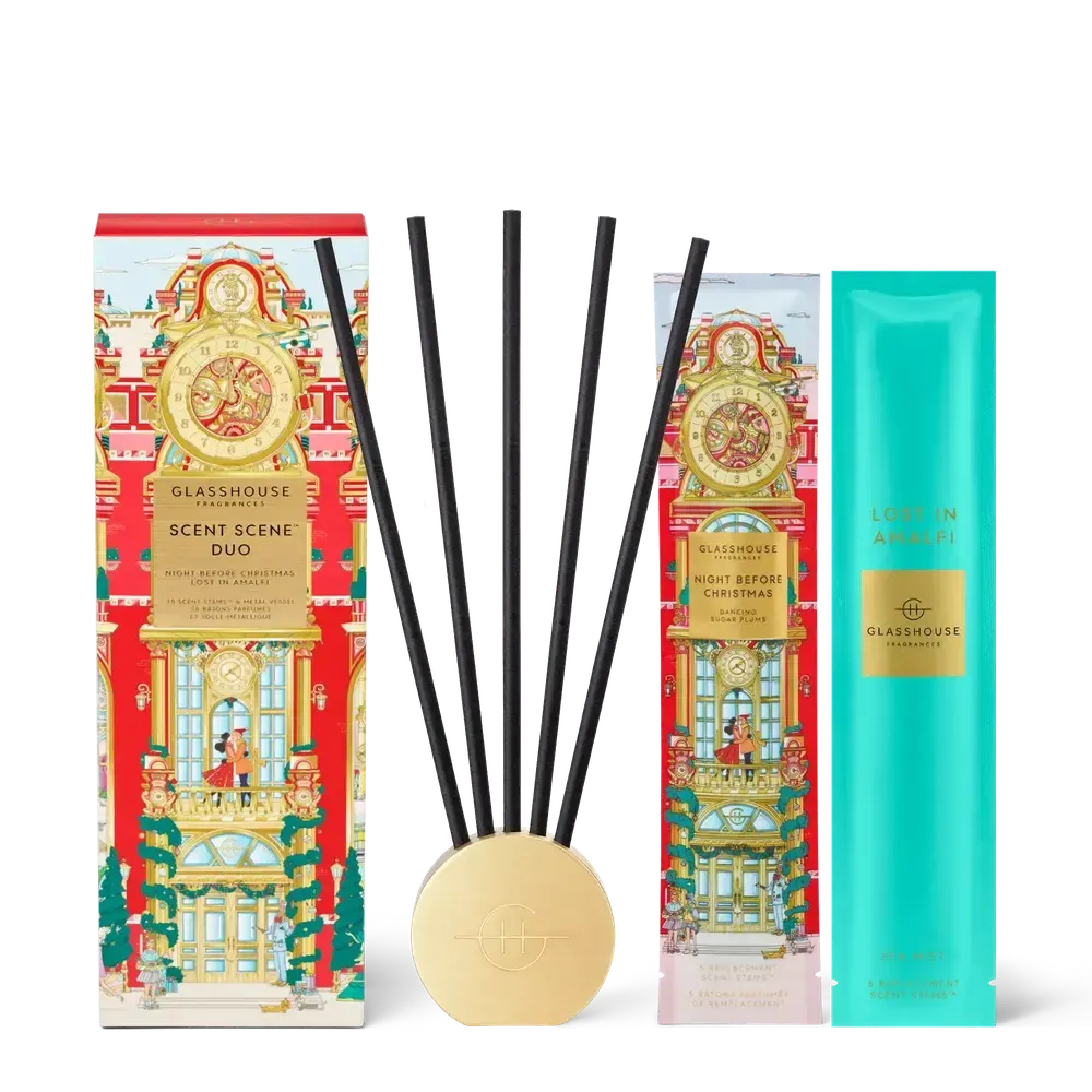 Pre-Order Only - Christmas Limited Edition Glasshouse Scent Scene Duo 2025-Candles2go