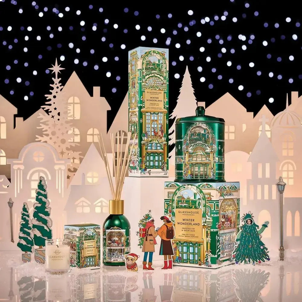 Pre-Order Only - Christmas Limited Edition Glasshouse Winter Wonderland Tree Scent Stems 2025-Candles2go