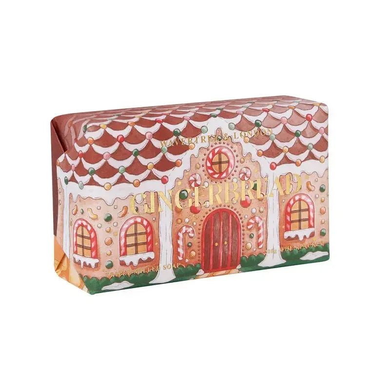 Pre Order Only - Christmas Limited Edition Wavertree & London Gingerbread 200g Soap Bar 2025-Candles2go
