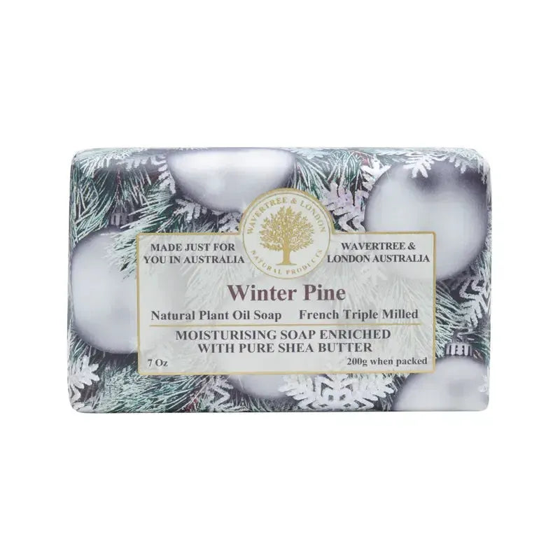 Pre Order Only - Christmas Limited Edition Wavertree & London Winter Pine 200g Soap Bar 2025-Candles2go