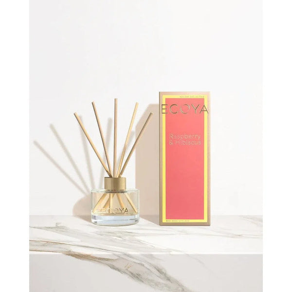 Raspberry & Hibiscus 50ml Diffuser Christmas by Ecoya-Candles2go