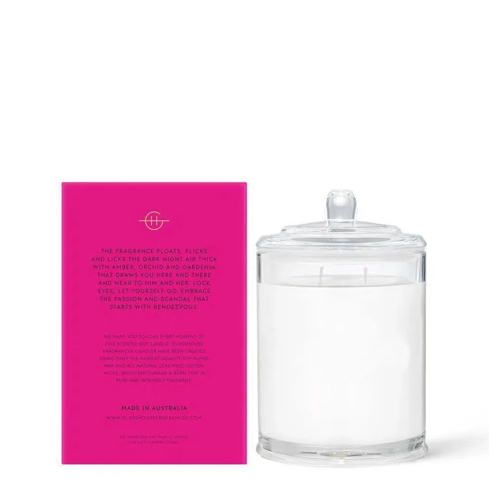 Rendezvous 380g Candle by Glasshouse Fragrances-Candles2go