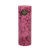 Rose Peony Round 7.5 x 22.5cm Pillar Candle by Elume