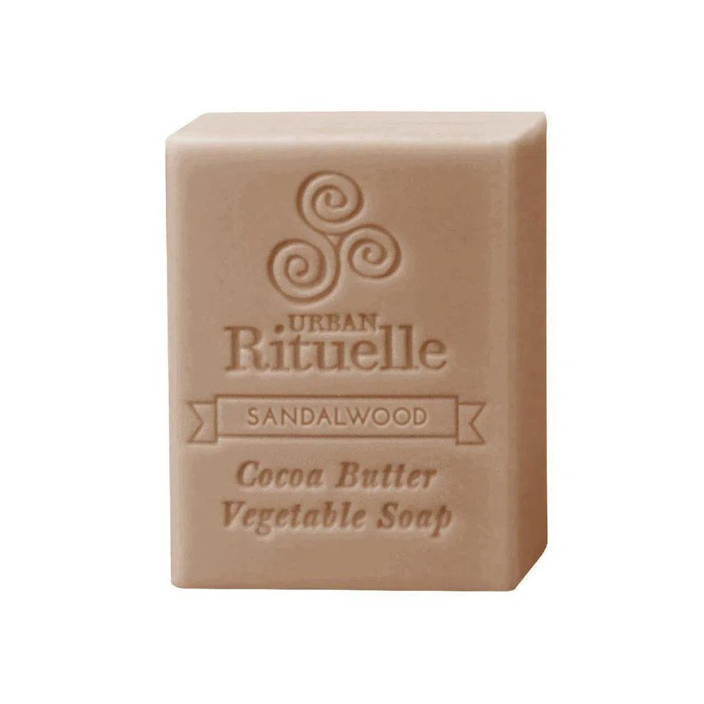 Sandalwood Organic Cocoa Butter Vegetable 110g Soap by Urban Rituelle-Candles2go